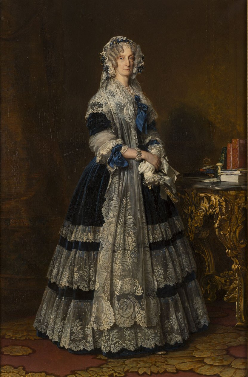 Marie Amelie királynő alkotó: Franz Xaver Winterhalter
