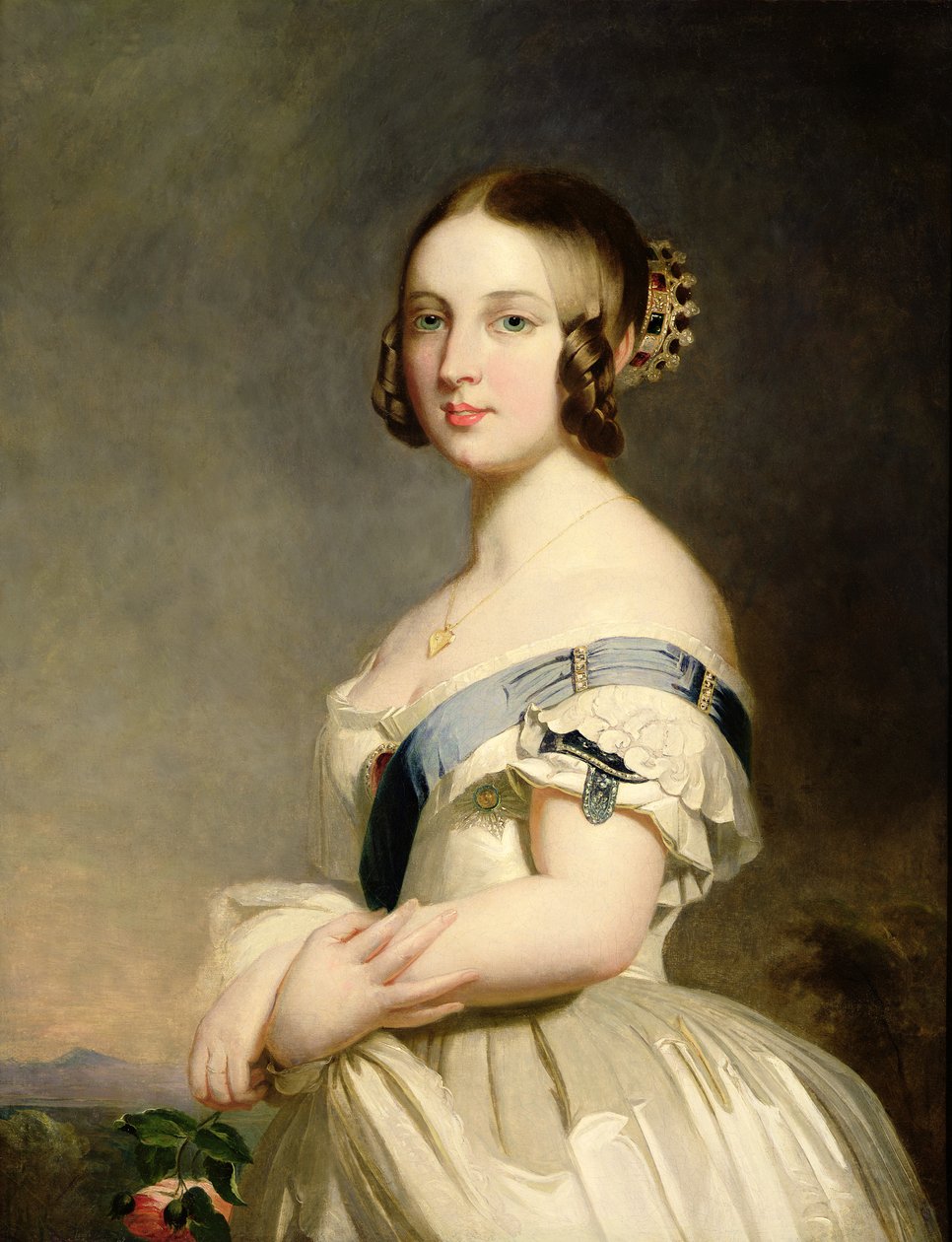 Viktória királynő (1819-1901) (lásd még: 15318 és 159010) alkotó: Franz Xaver Winterhalter