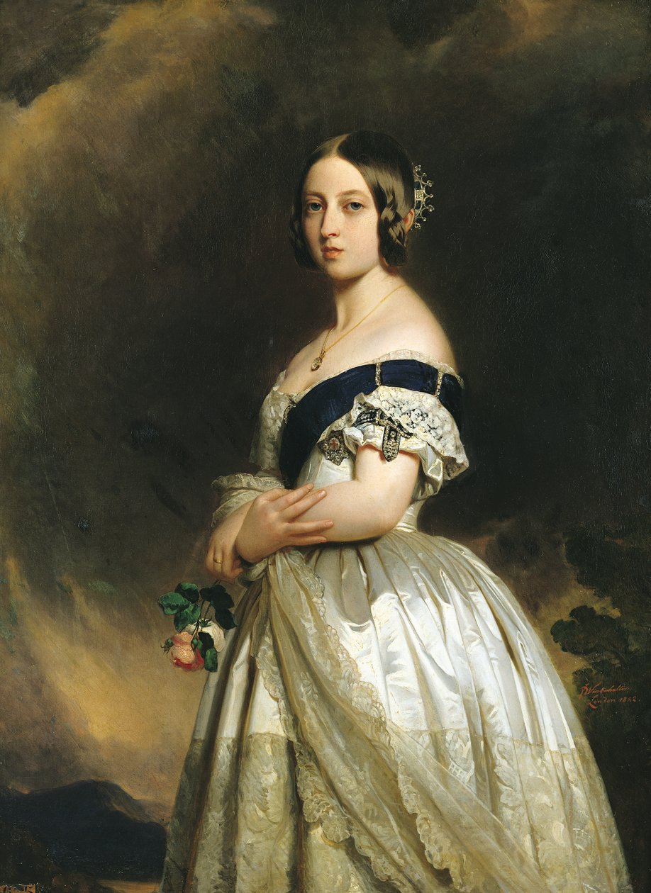 Viktória királynő (1837-1901) 1842 alkotó: Franz Xaver Winterhalter