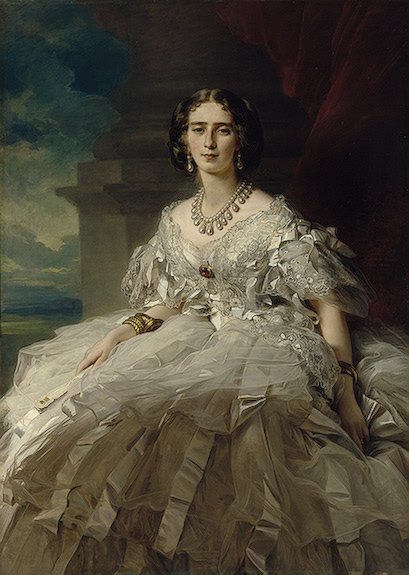 Tatiana Alexandrovna Jusupova alkotó: Franz Xaver Winterhalter
