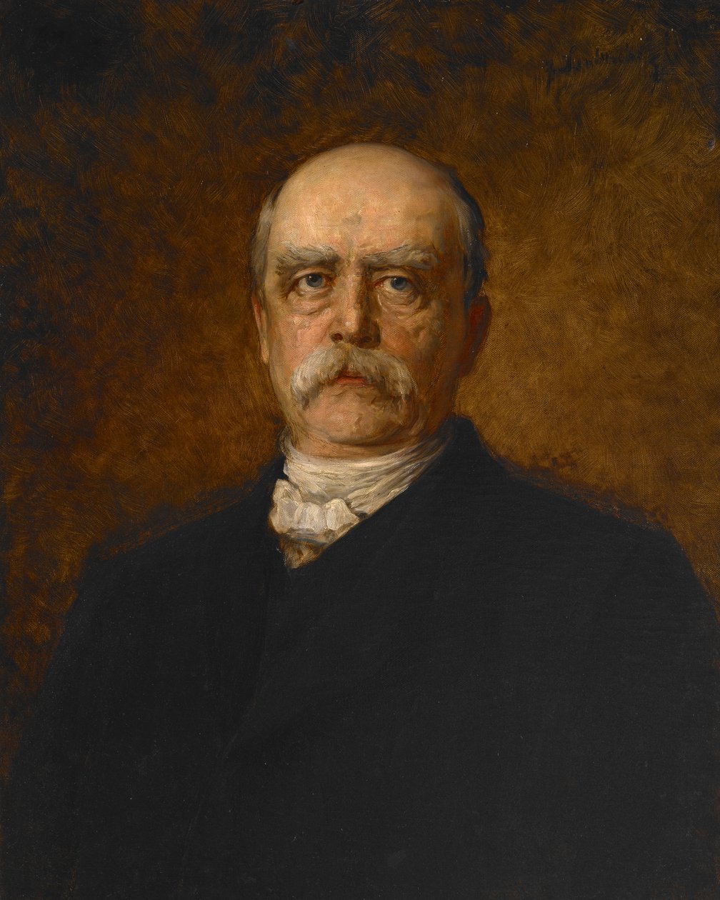 Otto Eduard Leopold von Bismarck portréja alkotó: Franz von Lenbach