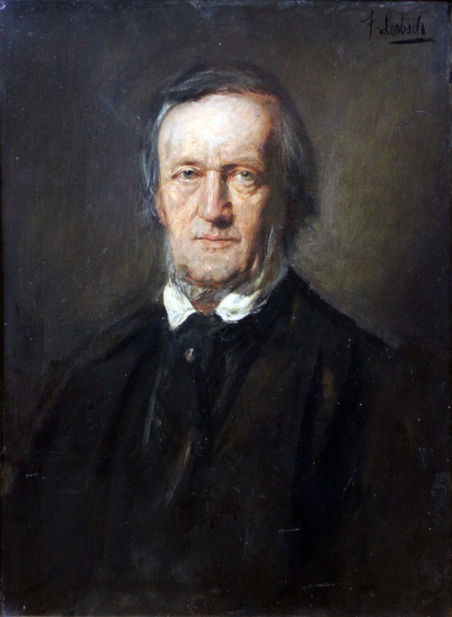 Portré Richard Wagner alkotó: Franz von Lenbach