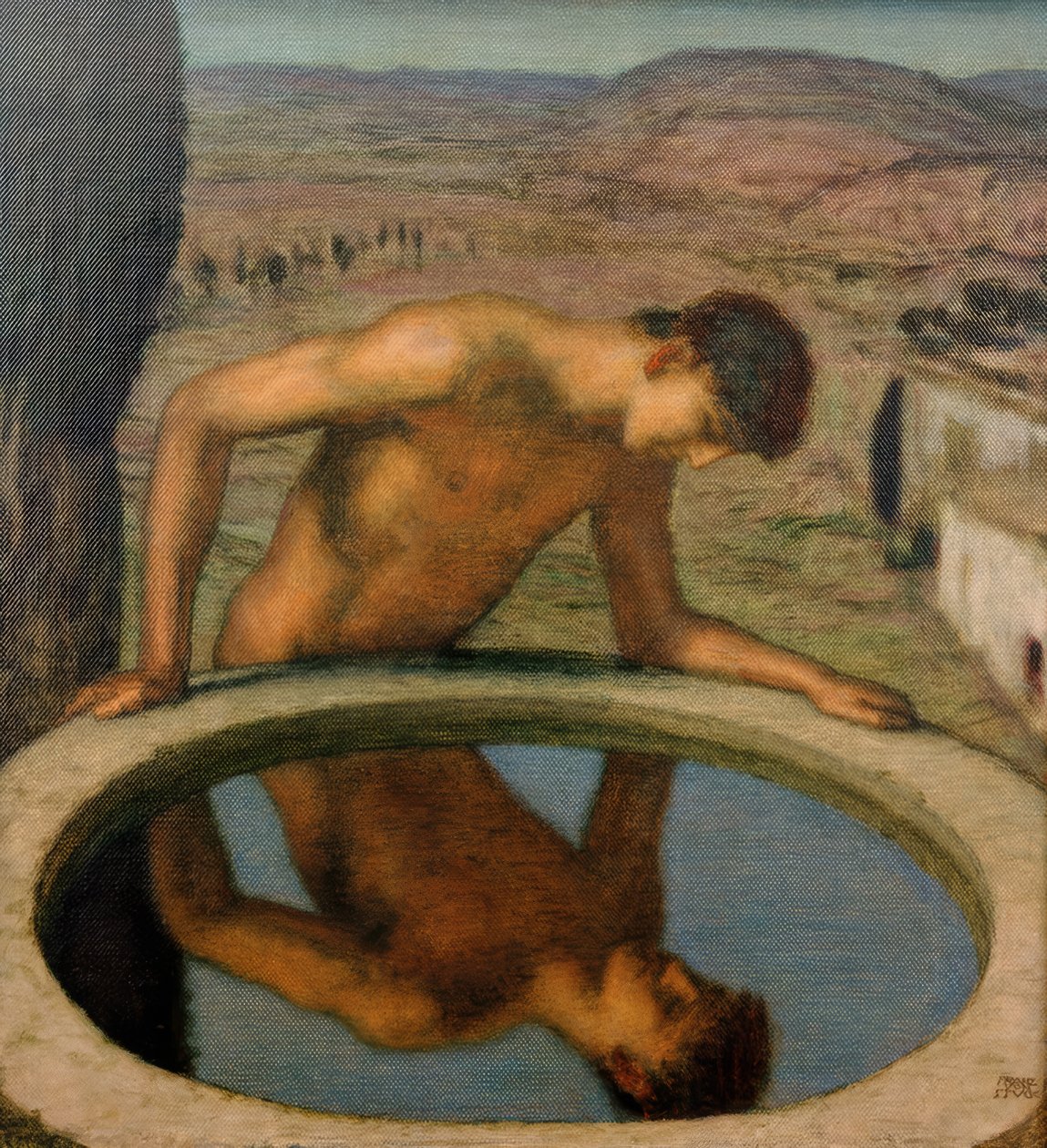 Narziß alkotó: Franz von Stuck