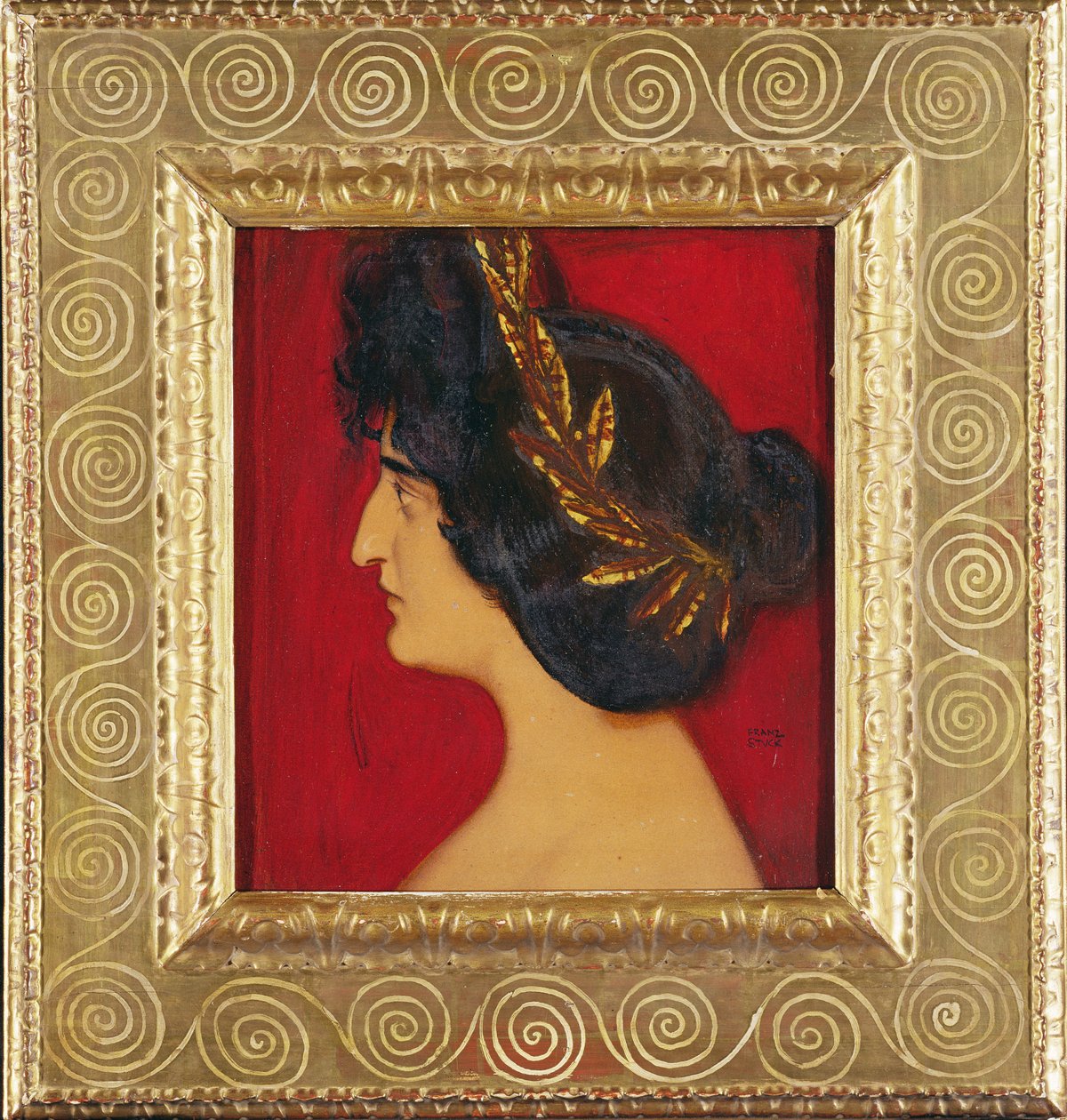 római nő alkotó: Franz von Stuck