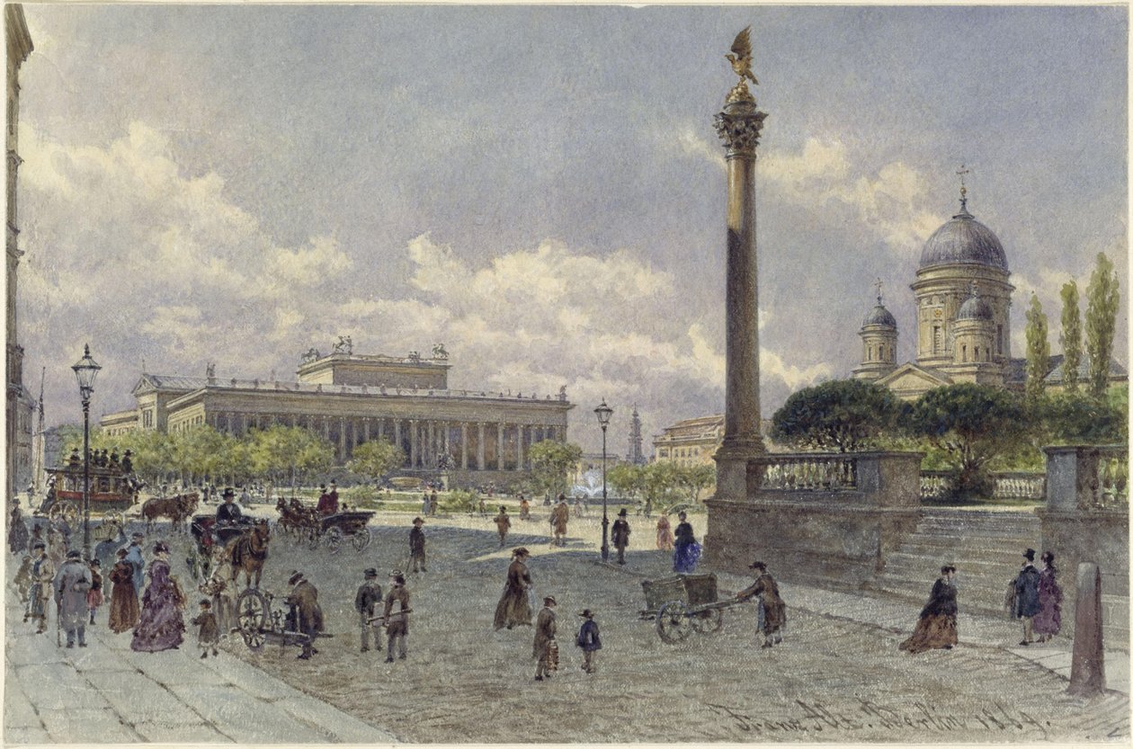 A berlini Lustgarten alkotó: Franz Alt