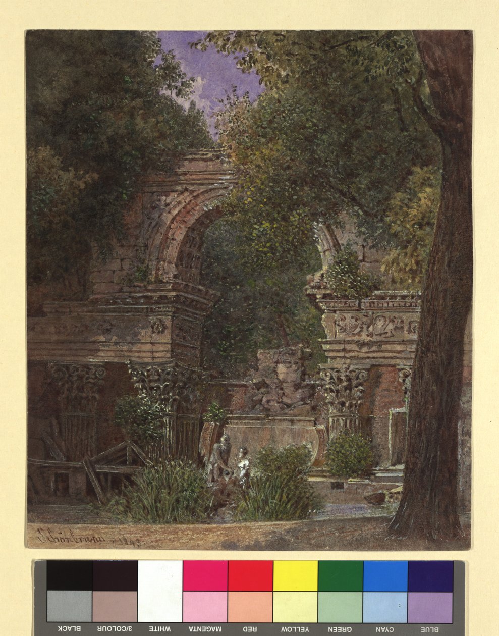 XII. Schönbrunn/Kert alkotó: Franz Alt