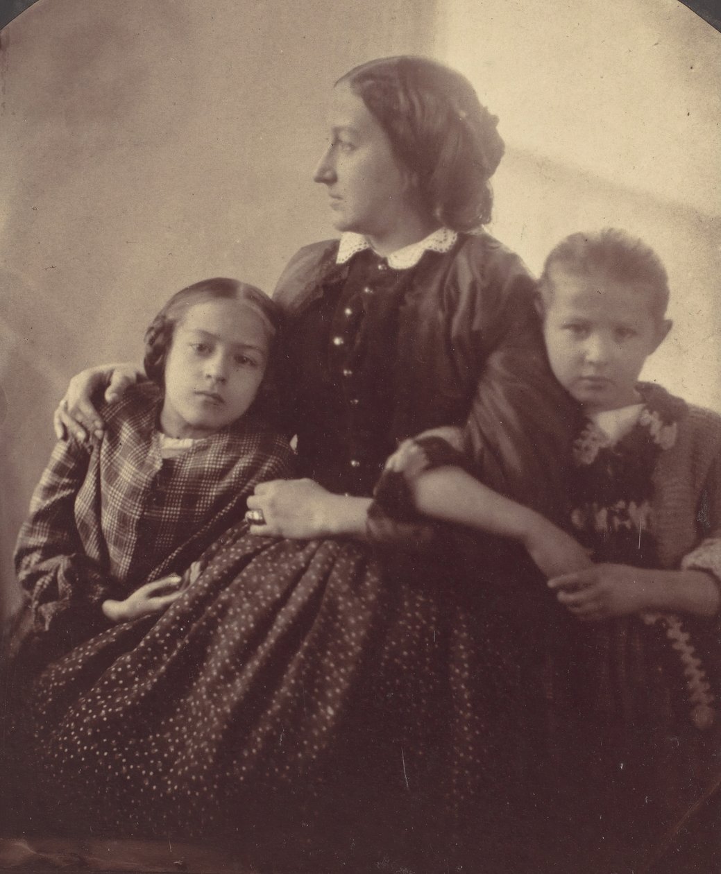 Hermine, Marie és Marie Antoine., 1850-60-as évek. alkotó: Franz Antoine