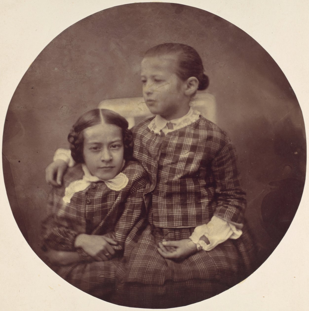 Hermine és Marie Antoine, 1850-60-as évek. alkotó: Franz Antoine
