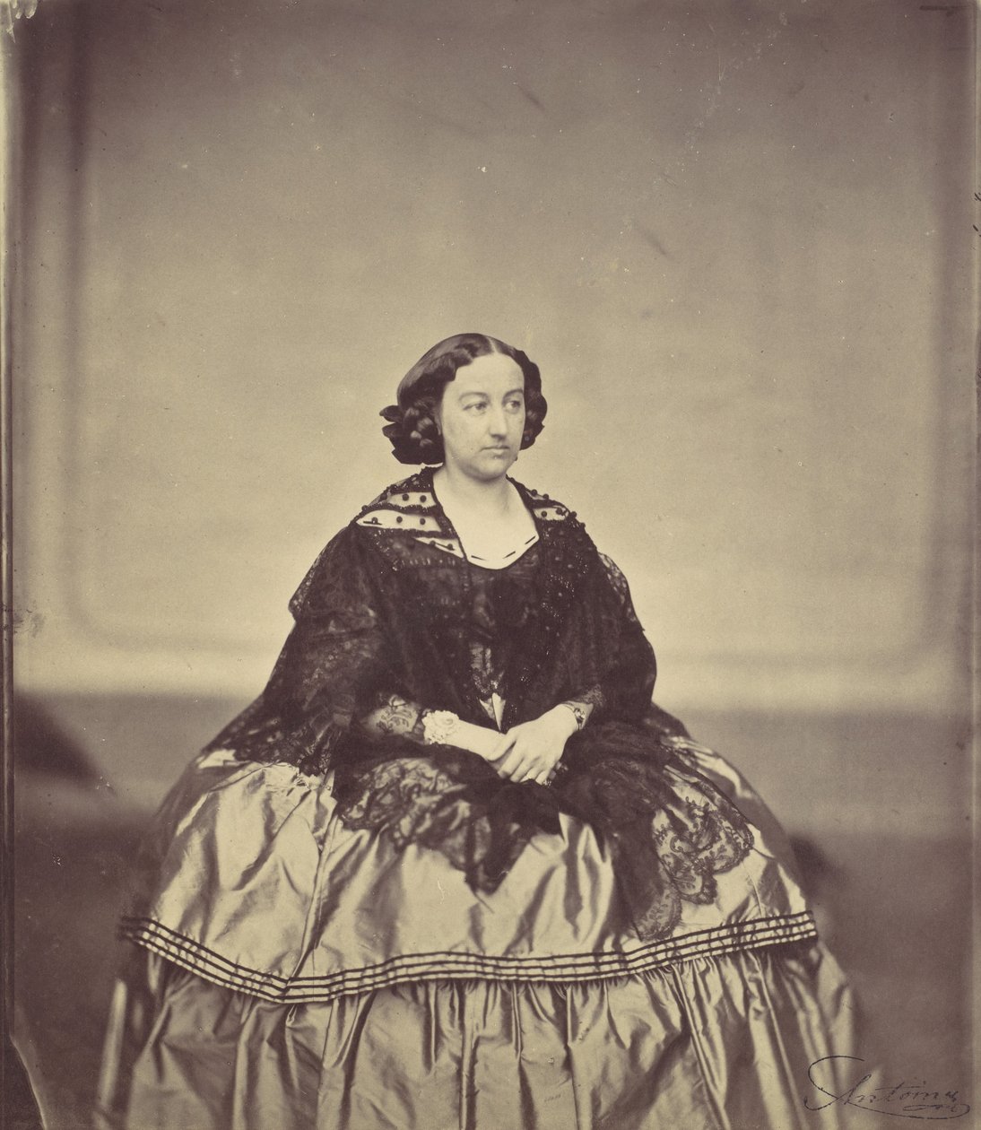 Marie Antoine, geb. Jaj, 1850-60-as évek. alkotó: Franz Antoine