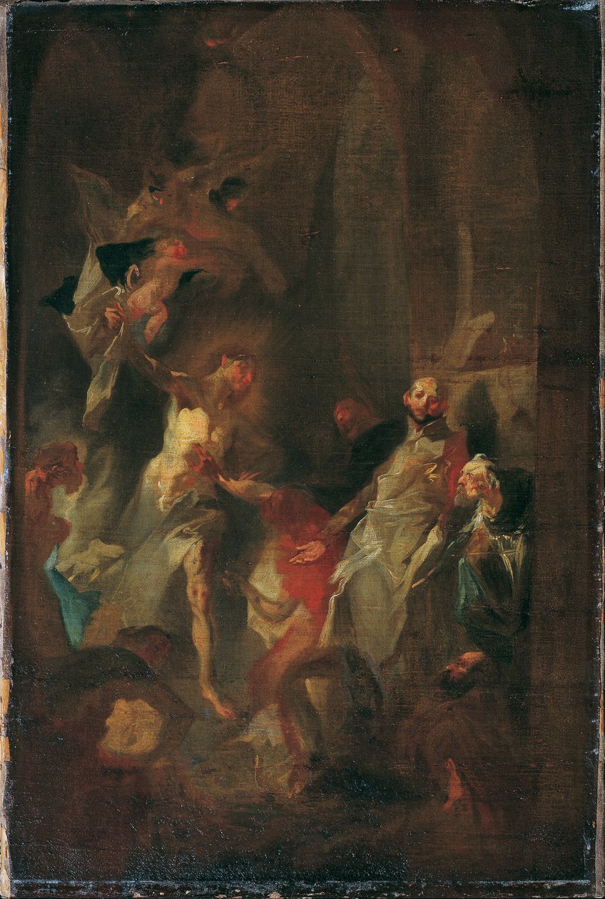 Krisztus megjelenik Szent Tamásnak alkotó: Franz Anton Maulbertsch