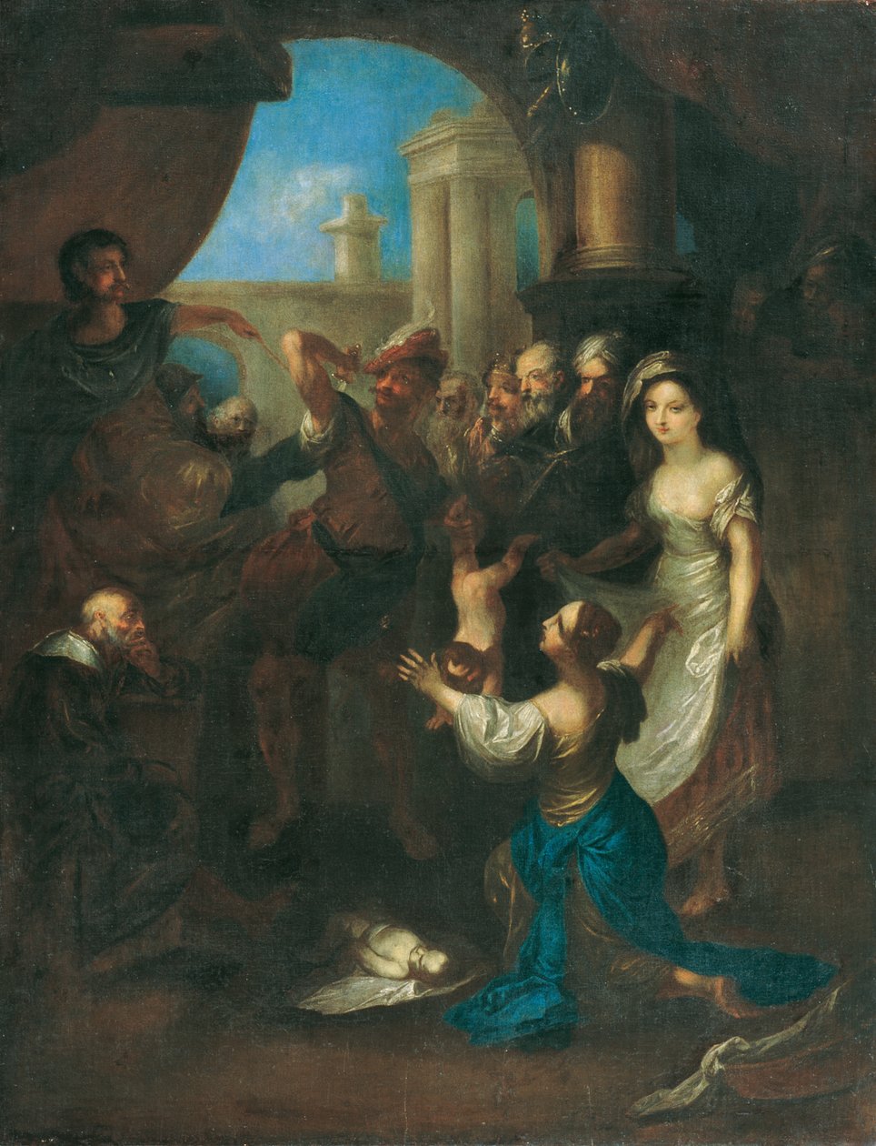 Salamon ítélete alkotó: Franz Anton Maulbertsch