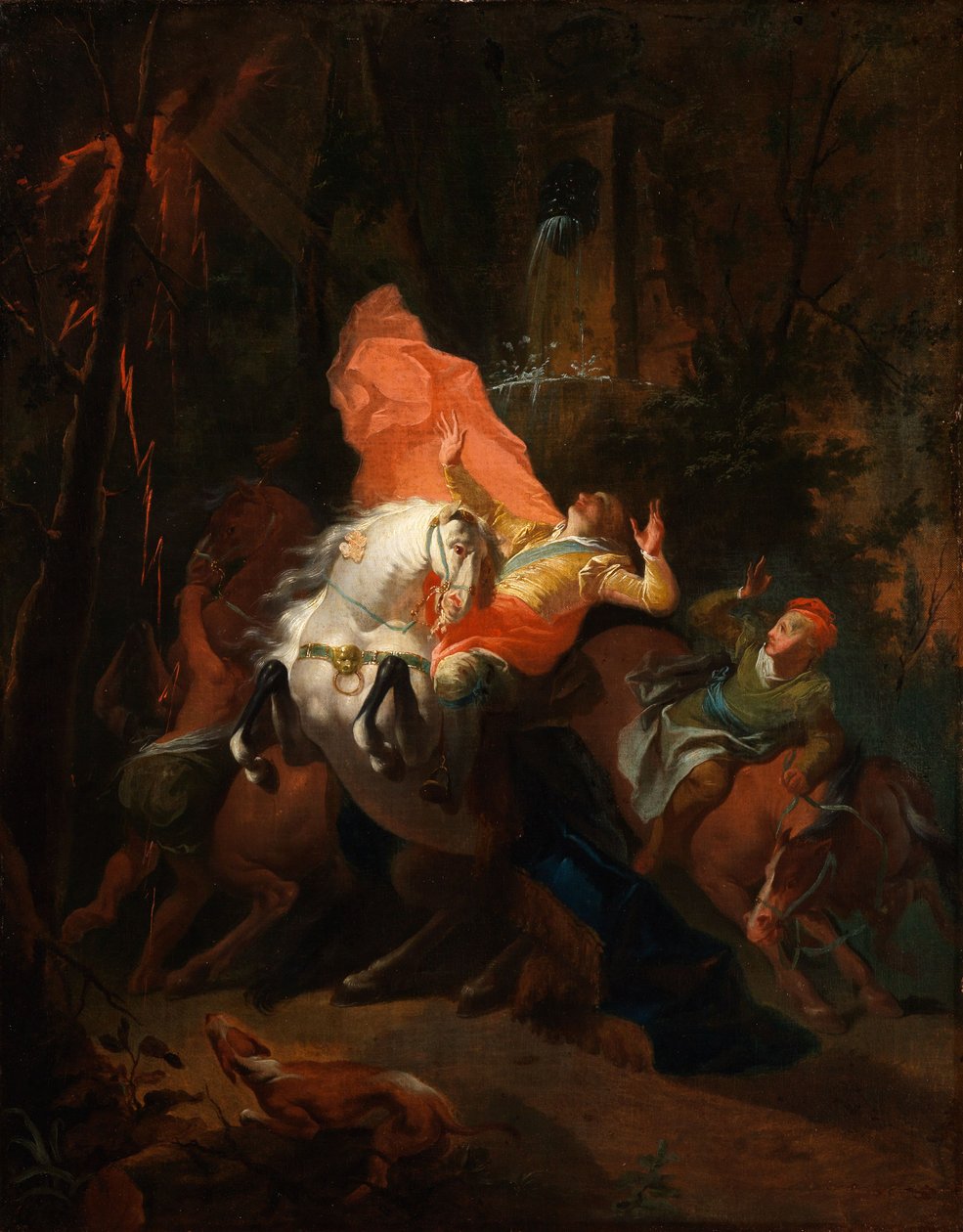 Szent Norbert megtérése alkotó: Franz Anton Maulbertsch