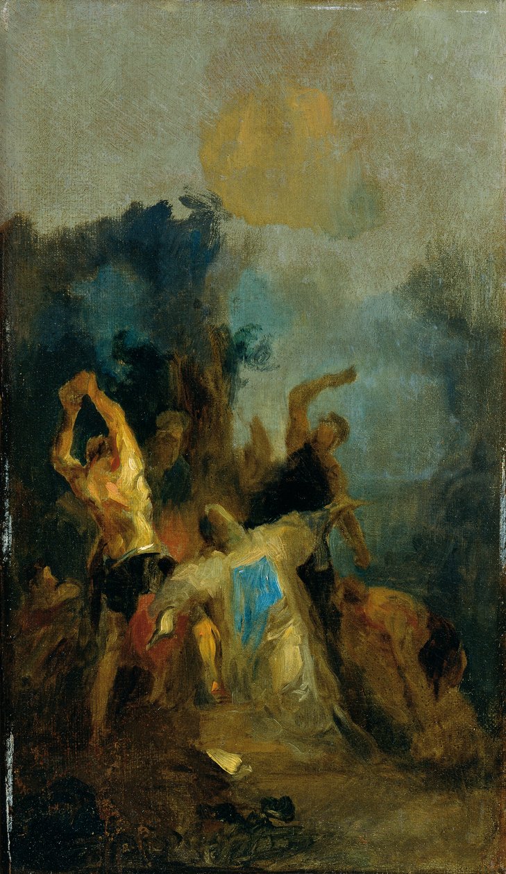 Szent István megkövezése alkotó: Franz Anton Maulbertsch