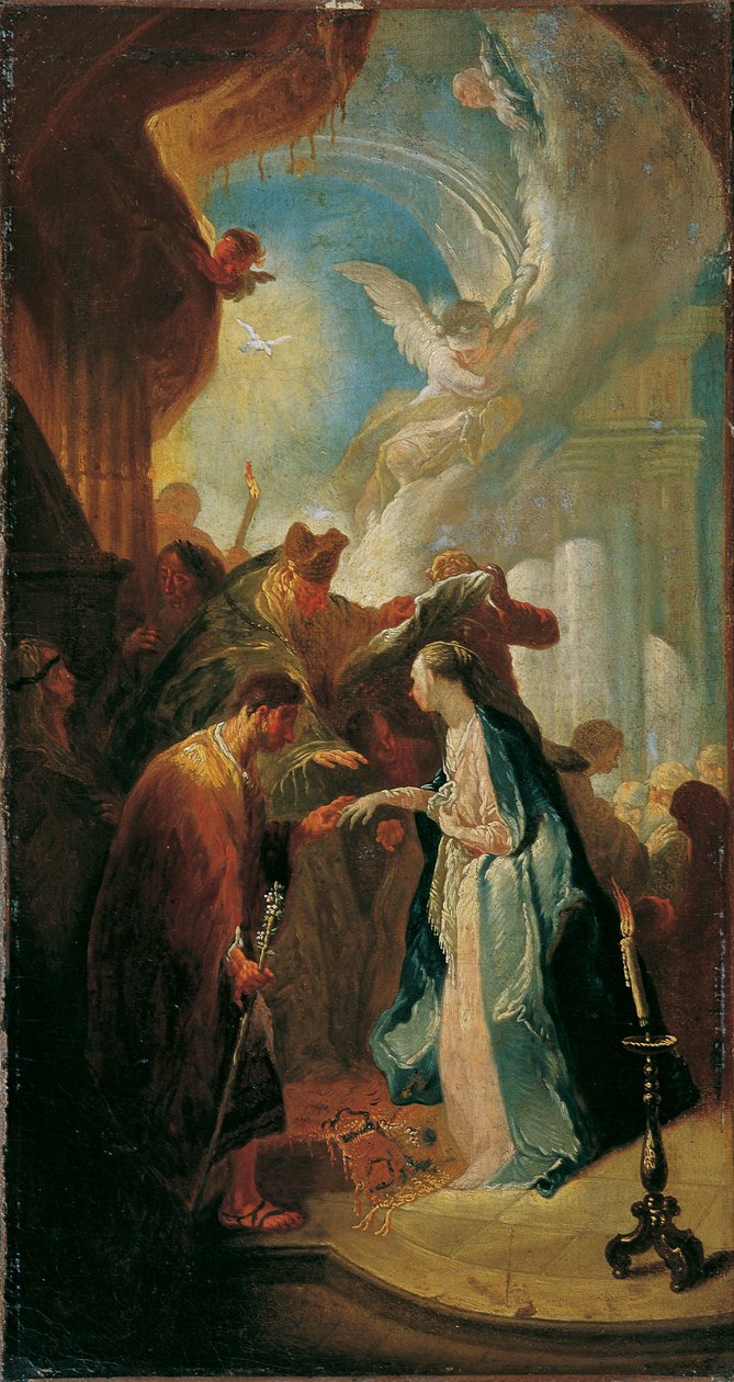 Mária házassága alkotó: Franz Anton Maulbertsch
