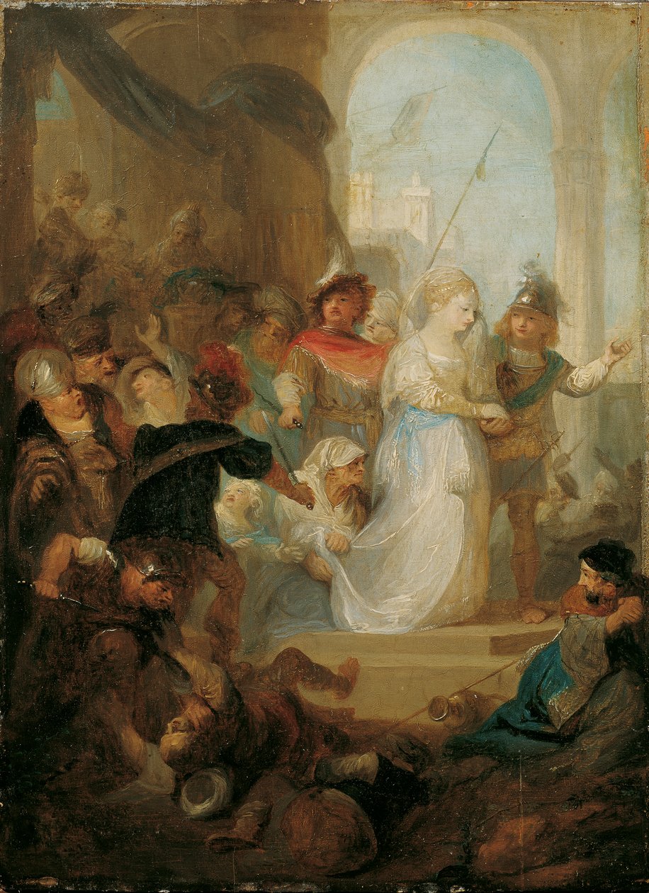 Eszter és Hatach alkotó: Franz Anton Maulbertsch