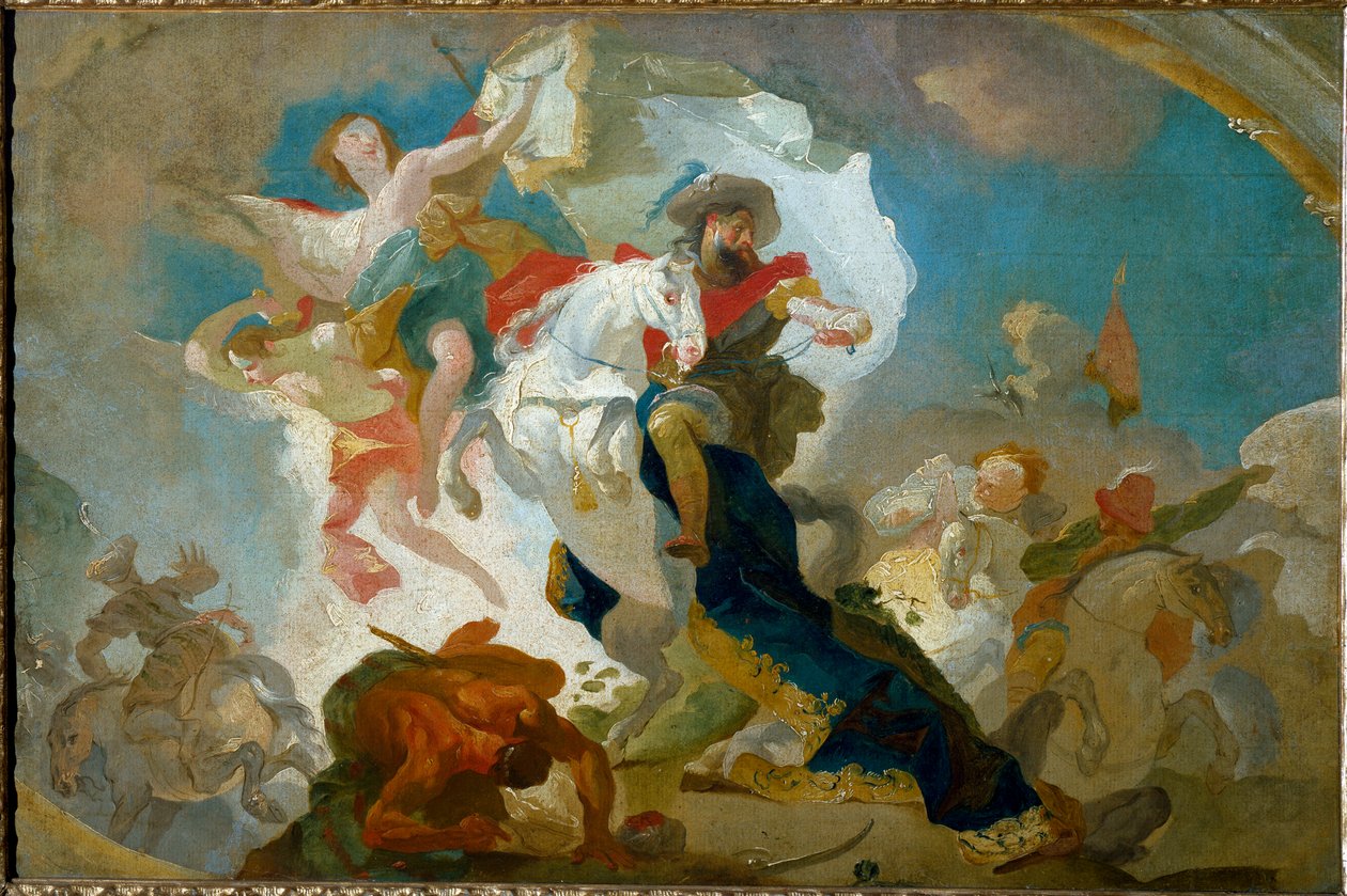 Compostelai Szent Jakab diadala (olaj, vászon alkotó: Franz Anton Maulbertsch