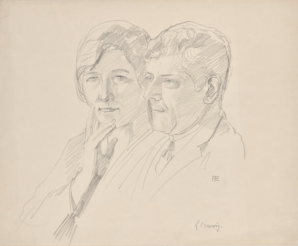 Grete Wagner-Barwig és Dr. Wagner József alkotó: Franz Barwig d. Ä.