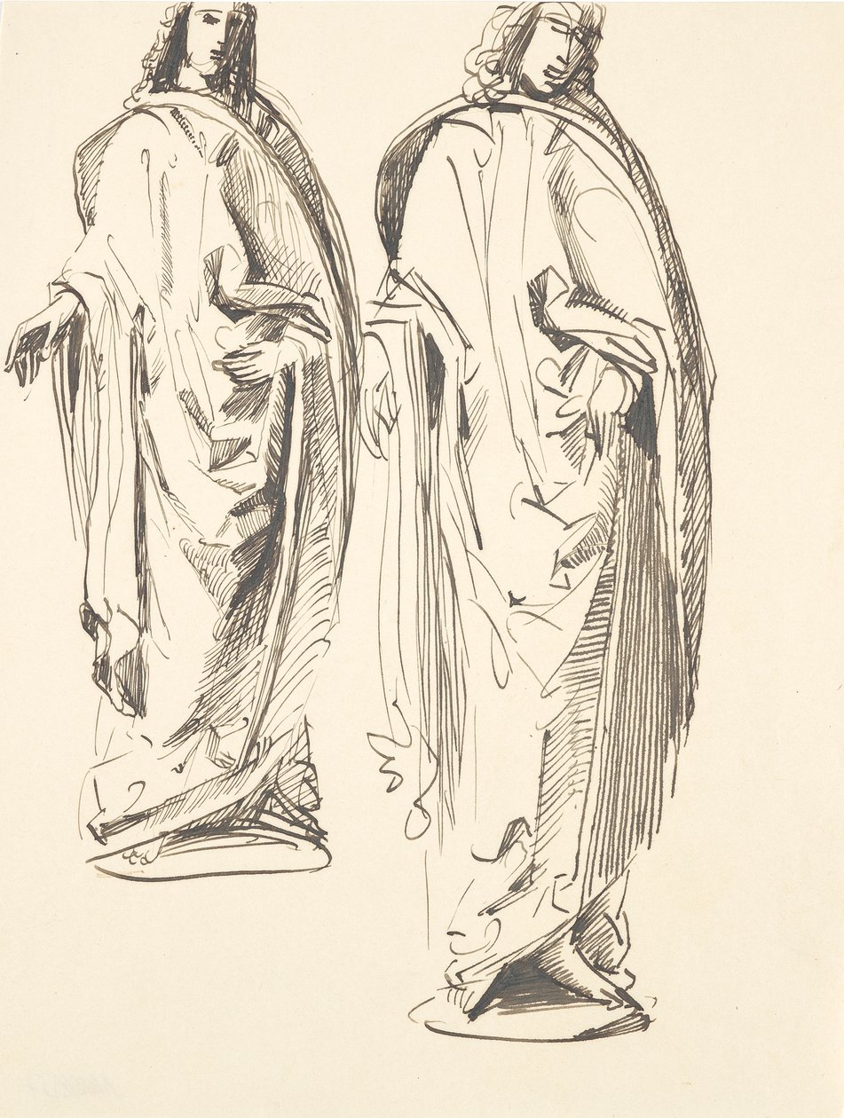 Két terv Szent Jánosra alkotó: Franz Barwig d. Ä.