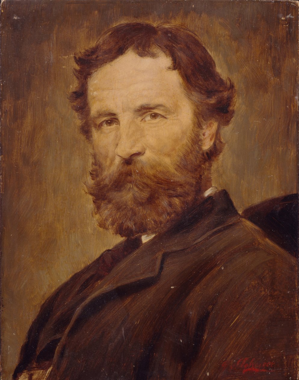 Önarckép alkotó: Franz Defregger von