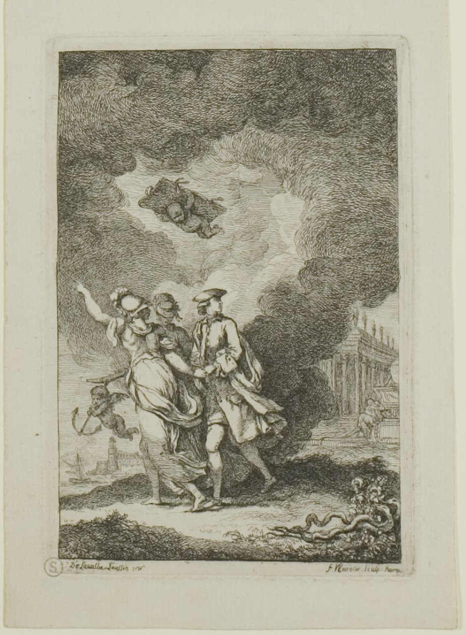 Tányér in the Coming alkotó: Franz Edmund Weirotter