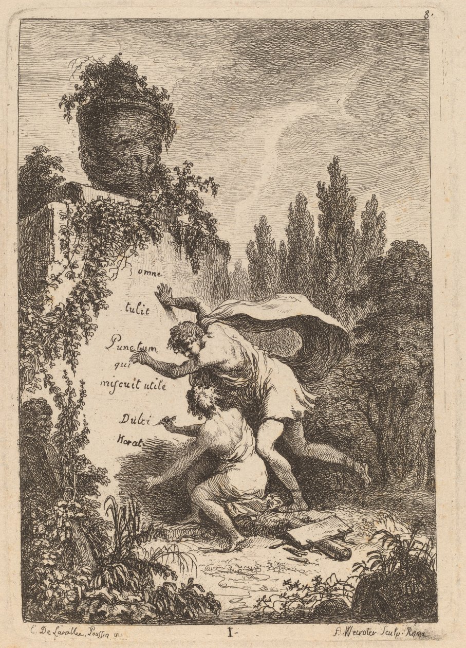 A Rómába jövésben: pl. 1 alkotó: Franz Edmund Weirotter after Étienne de Lavallée Poussin