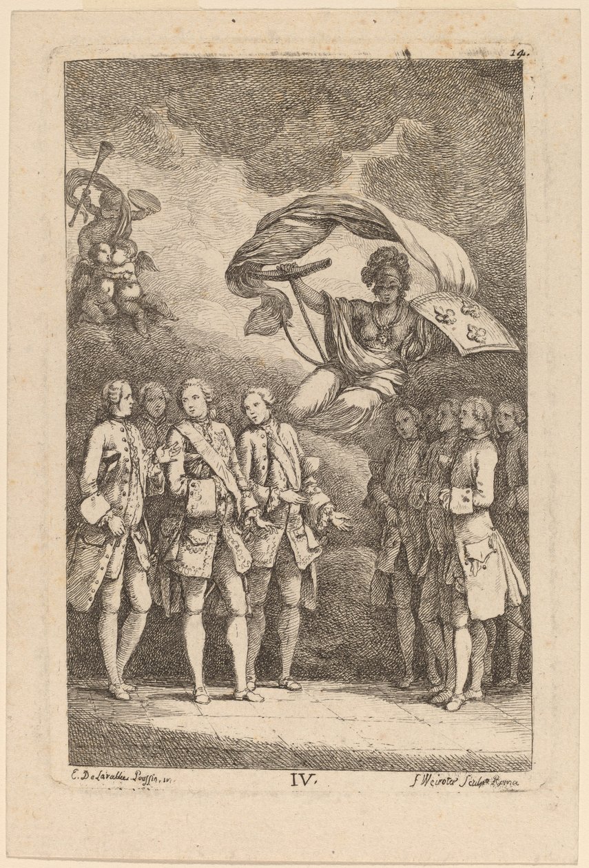 A Rómába jövésben: pl. 4 alkotó: Franz Edmund Weirotter after Étienne de Lavallée Poussin