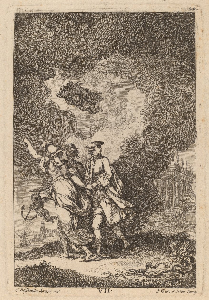 A Rómába jövésben: pl. 7 alkotó: Franz Edmund Weirotter after Étienne de Lavallée Poussin