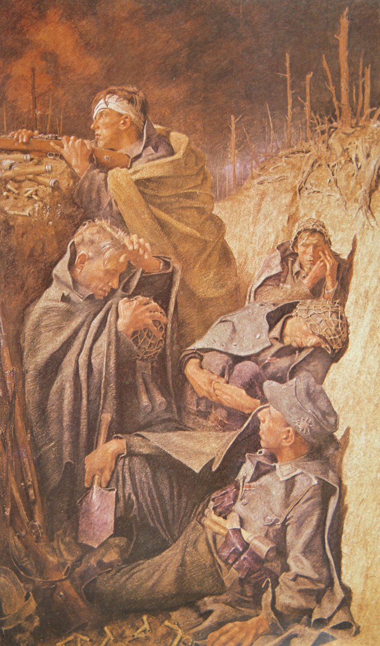 Német katonák beépültek alkotó: Franz Eichhorst