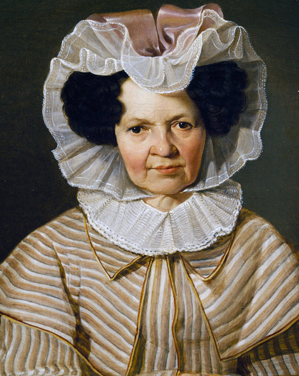 Therese Burger Bischof portréja, Franz Eybl (1806-1880) festménye alkotó: Franz Eybl