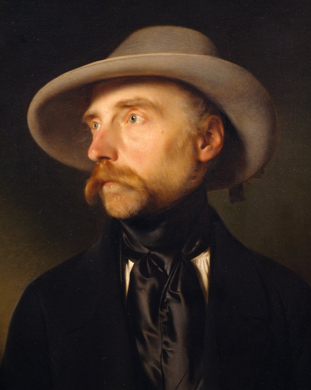 Franz Wipplinger (1762-1812) festő portréja, Franz Eybl (1806-1880) festménye alkotó: Franz Eybl