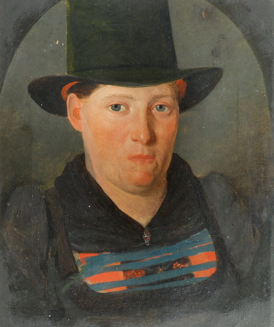 Parasztasszony portréja alkotó: Franz Gasser