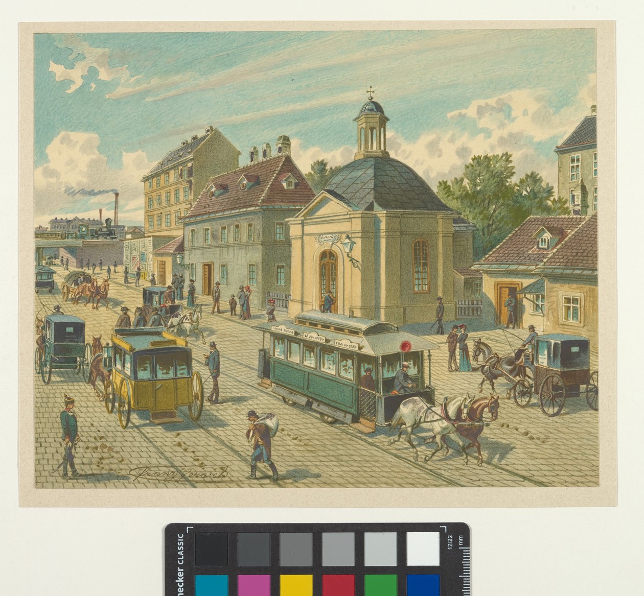 Favoriten vonalának kápolnája alkotó: Franz Gerasch