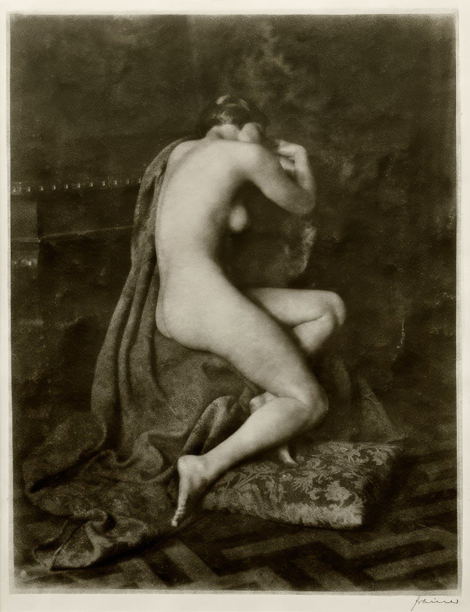 Női akt, 1925 körül alkotó: Franz Grainer