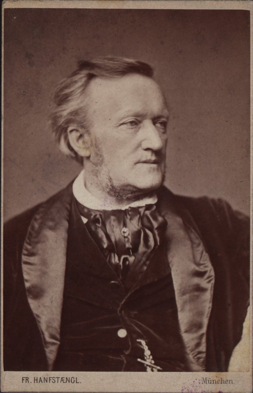 Richard Wagner zeneszerző portréja 1813-1883, 1877 előtt. alkotó: Franz Hanfstaengl