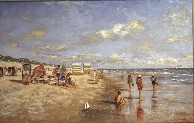 A tengerparton alkotó: Franz Helfferich