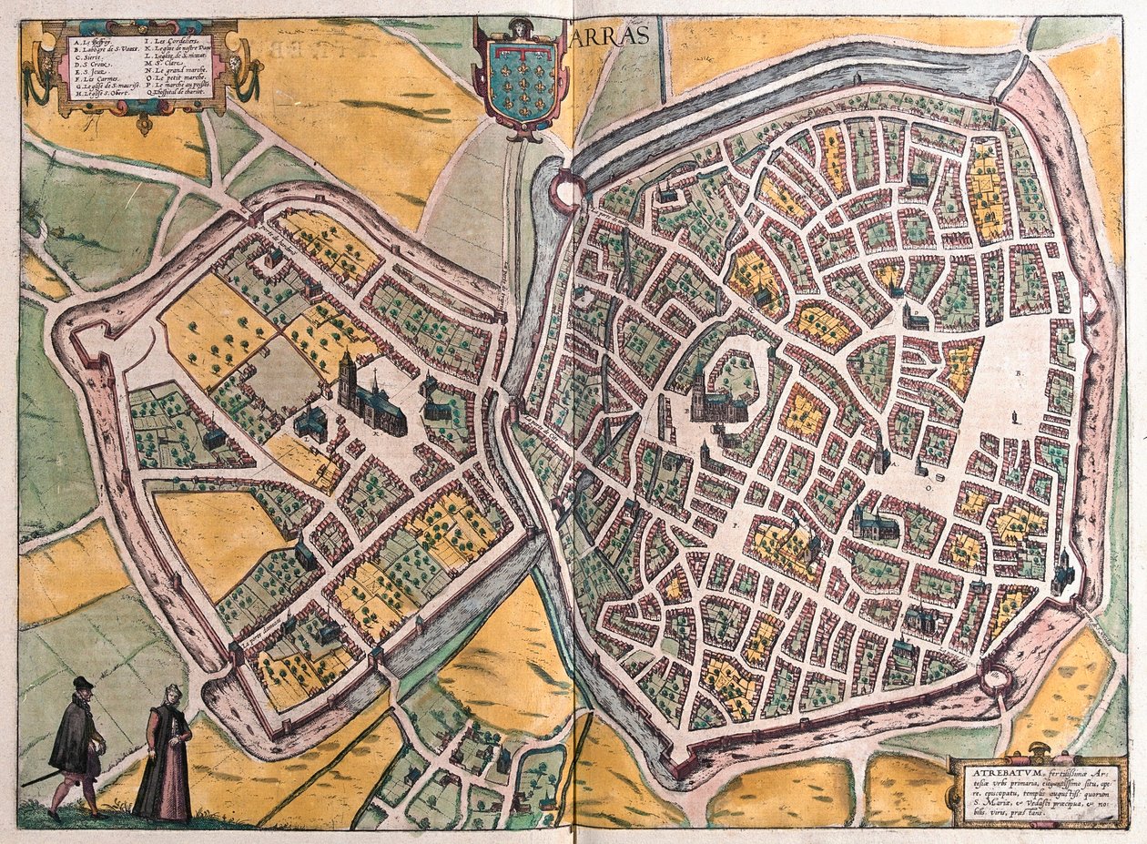 Arras - Észak-Franciaország alkotó: Franz Hogenberg