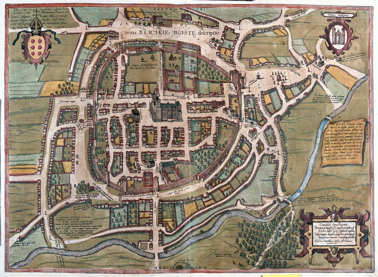 Braga, Portugália alkotó: Franz Hogenberg