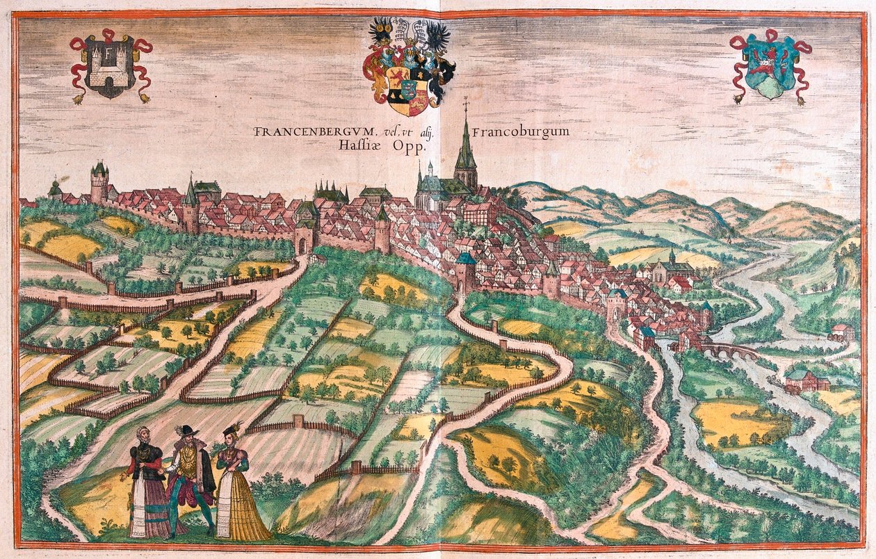Frankenberg, Hollandia (metszet alkotó: Franz Hogenberg