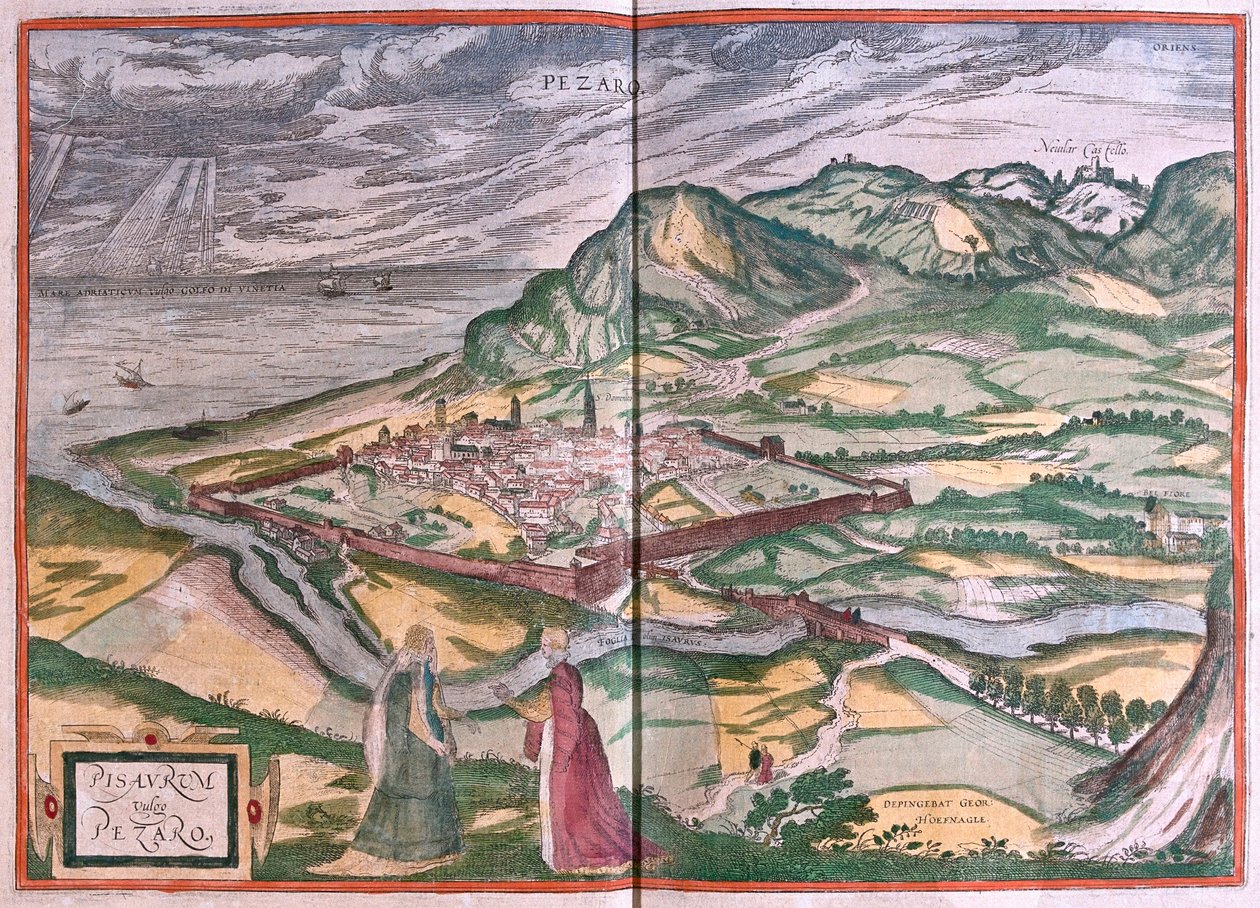 Pesaro, Olaszország) (metszet alkotó: Franz Hogenberg