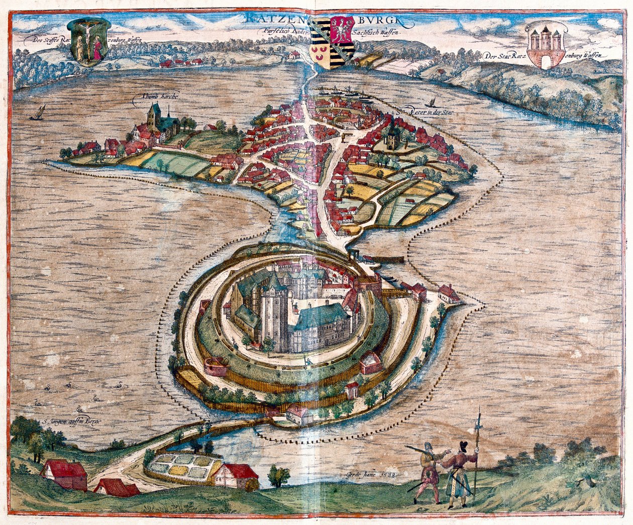 Ratzeburg), Németország alkotó: Franz Hogenberg