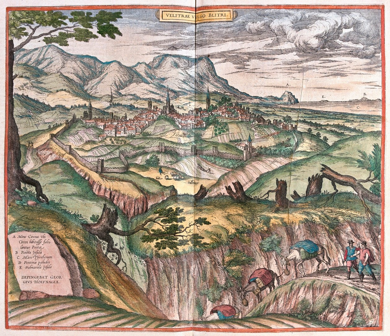 Irány, Olaszország (metszet alkotó: Franz Hogenberg