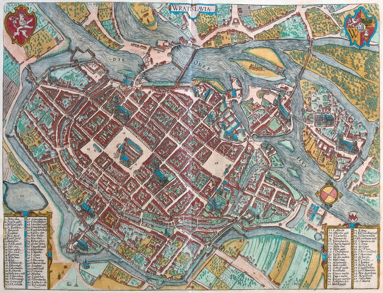 Wroclaw, Lengyelország alkotó: Franz Hogenberg
