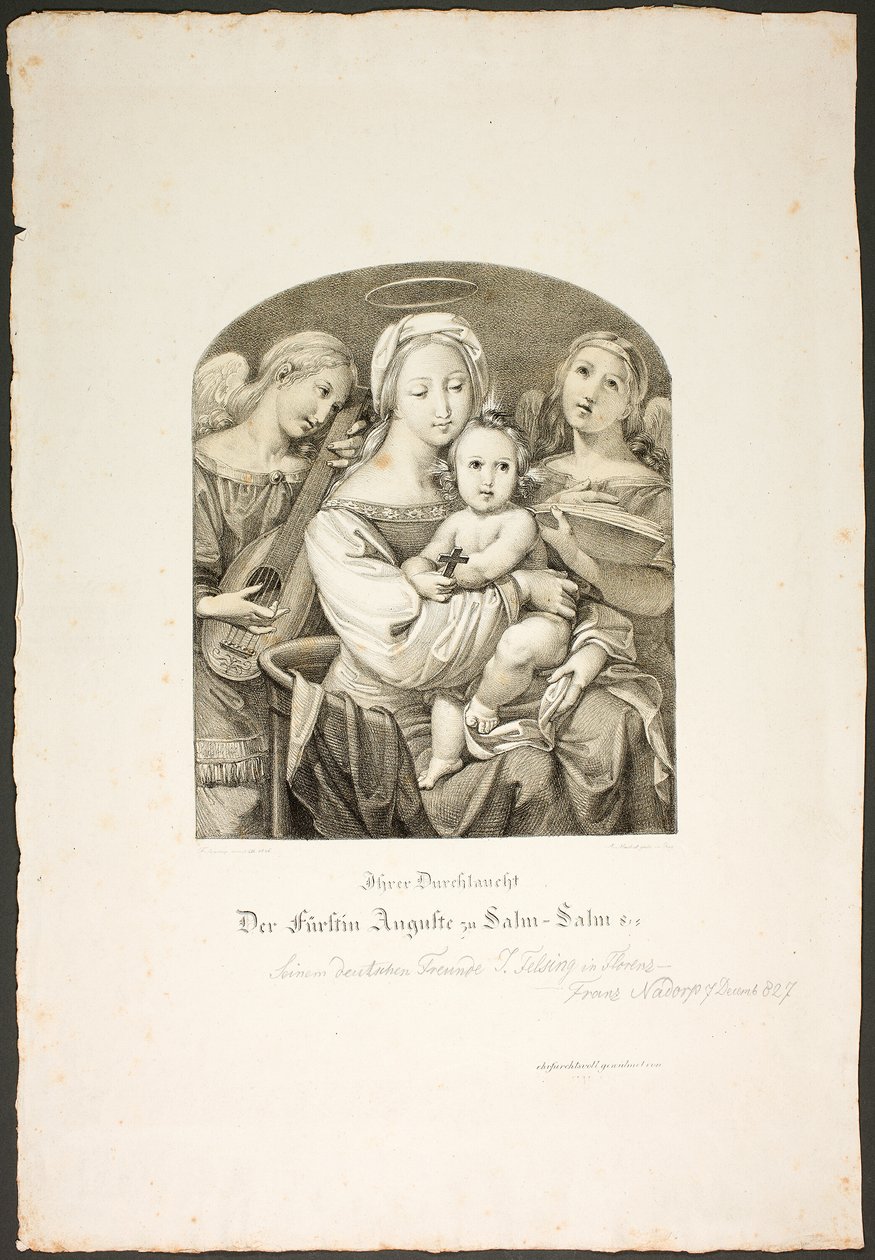 Madonna a Krisztus-gyermekkel alkotó: Franz Johann Heinrich Nadorp