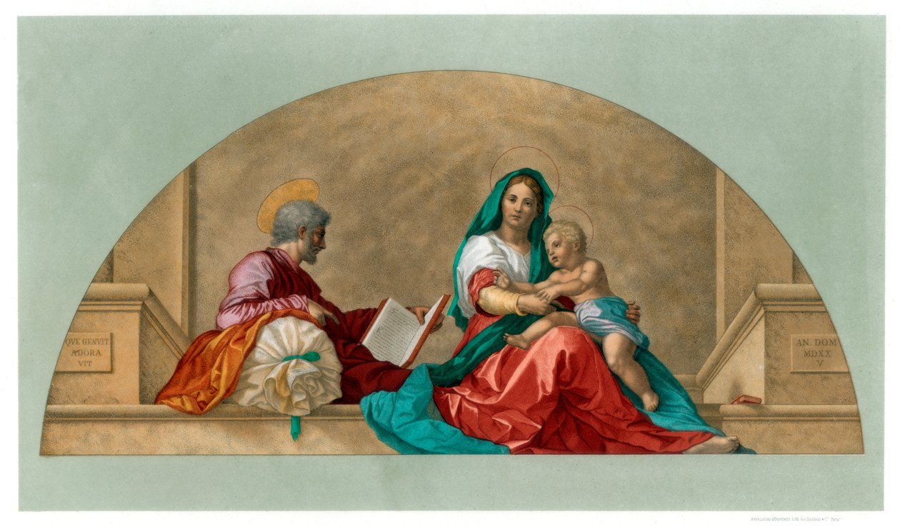 Madonna del Sack Madonna a zsákkal, 1525 1870 alkotó: Franz Kellerhoven