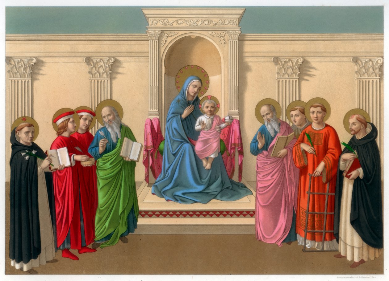 Az árnyékok Madonnája Az árnyak Madonnája, 1450 1870 alkotó: Franz Kellerhoven