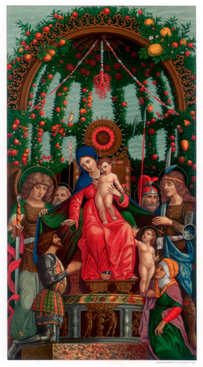 Győzelem Madonna, 1496-1870 alkotó: Franz Kellerhoven