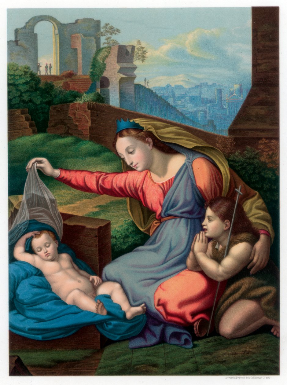 Kék Diadém Madonna, 1510-1511 1870. alkotó: Franz Kellerhoven