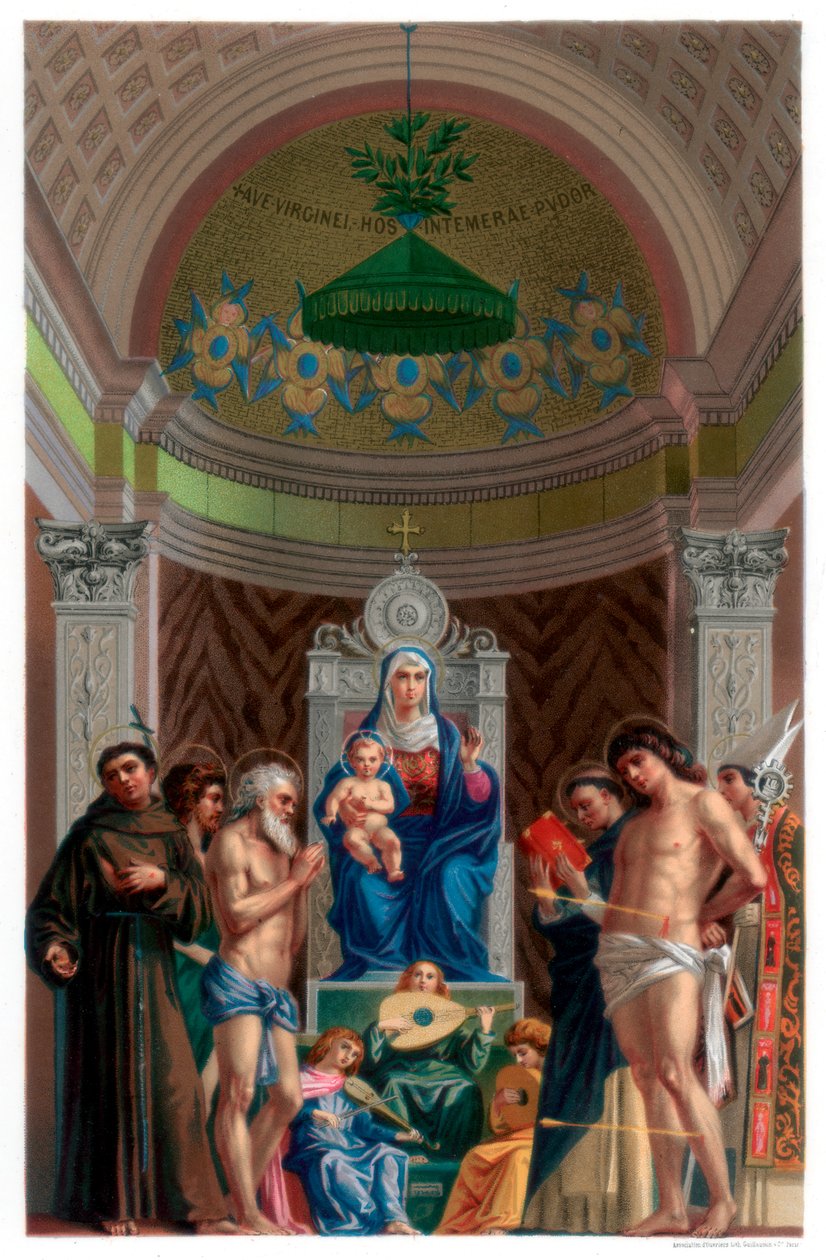 San Giobbe oltárkép, 1478 1870 alkotó: Franz Kellerhoven