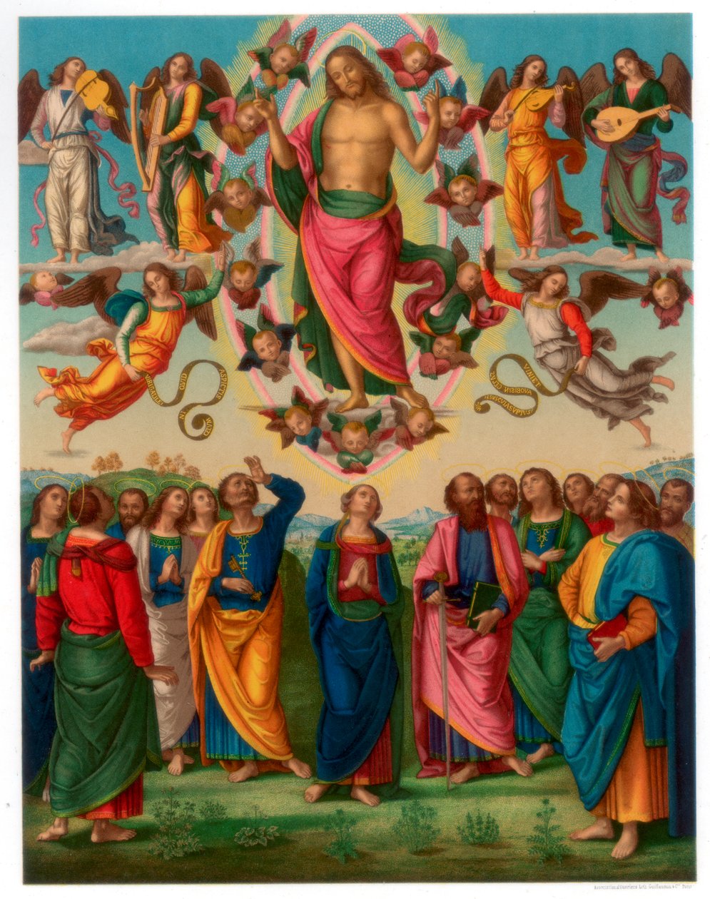 Krisztus mennybemenetele, 1496-1498 1870 alkotó: Franz Kellerhoven