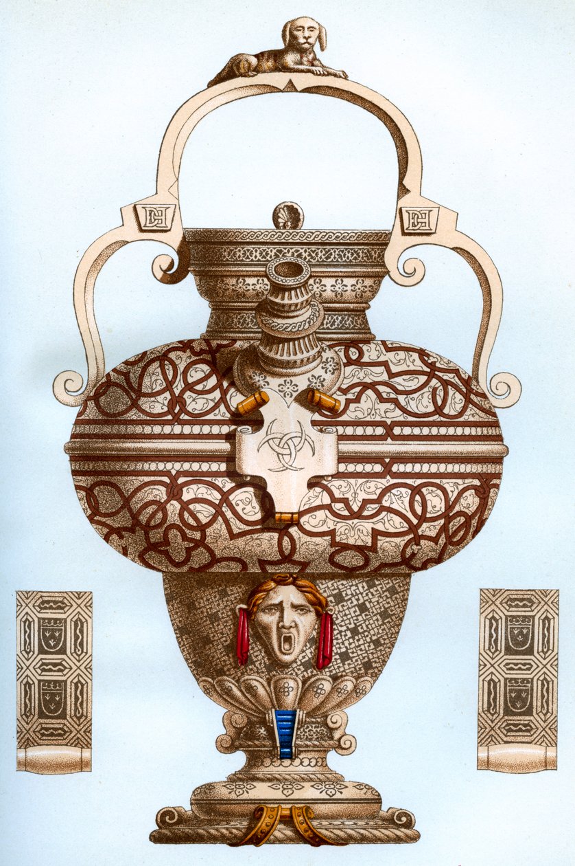 Henri II edény, 16. század, 1870. alkotó: Franz Kellerhoven